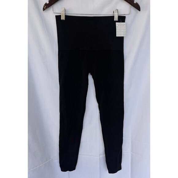 SPANX Look At Me Now Leggings In Very Black Women’s Size Medium Lounge - Picture 4 of 8